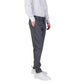 Antony Morato Gray Polyester Skinny Pants