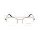 Ermenegildo Zegna Gray Metal Glasses (Frames)