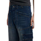 Desigual Blue Cotton Boyfriend Jeans