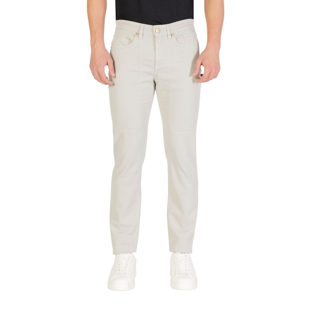 Jeckerson Gray Cotton Skinny Jeans
