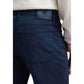 Jeckerson Blue Cotton Skinny Pants