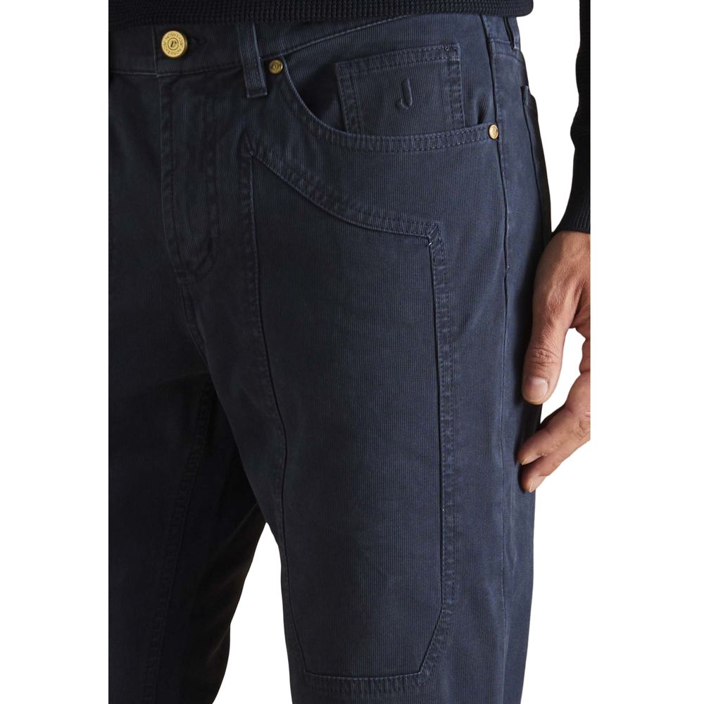 Jeckerson Blue Cotton Skinny Jeans