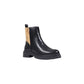 Alviero Martini Prima Classe Black Polyethylene Ankle Boots