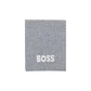 Hugo Boss Gray Polyacrylic Scarf