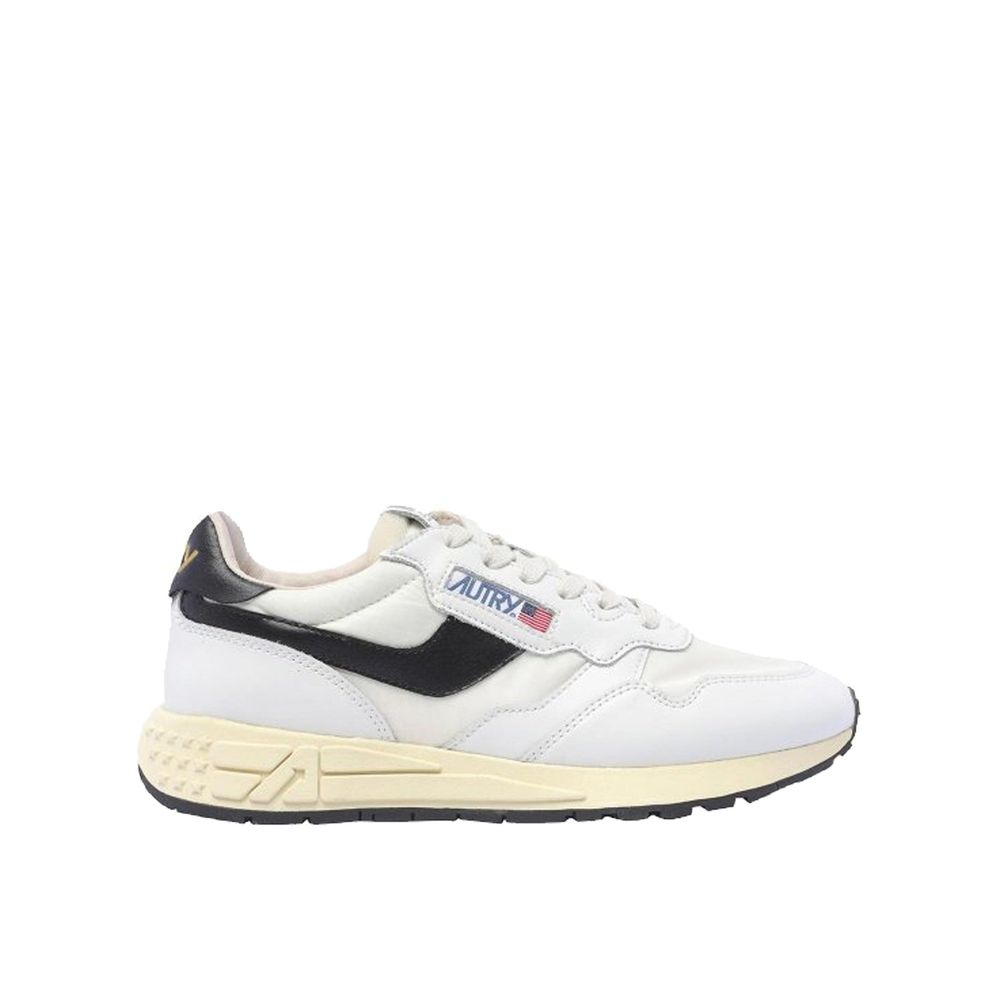 Autry White Leather Low Top Sneakers