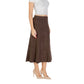 Liu Jo Brown Viscose Long Skirt