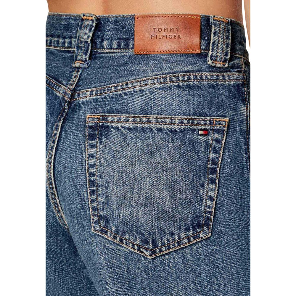 Tommy Hilfiger Blue Recycled Cotton Relaxed Fit Jeans