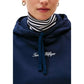 Tommy Hilfiger Blue Recycled Cotton Hoodie