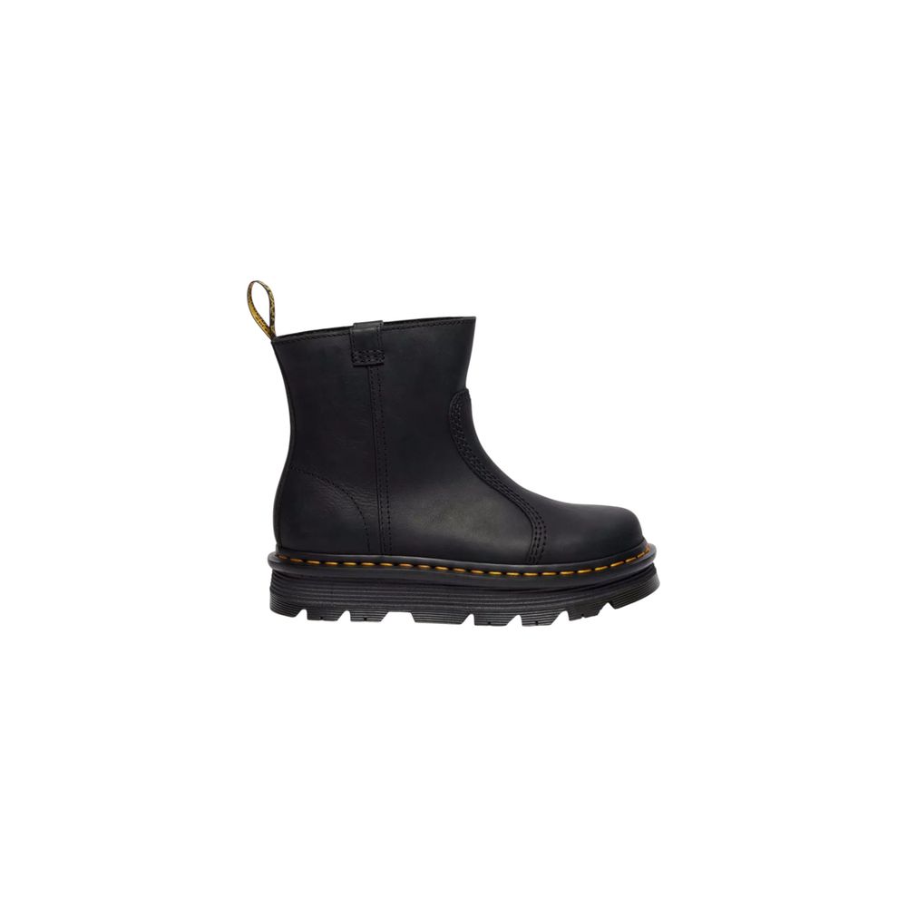 Dr. Martens Black Leather Ankle Boots