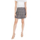 Only Brown Polyester Mini Skirt