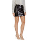 Jacqueline De Yong Brown Polyester Mini Skirt