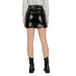 Jacqueline De Yong Black Polyester Mini Skirt