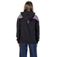 County of Milan Black Cotton Hoodie