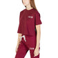 Icon Bordeaux Cotton T-Shirt