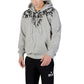 County of Milan Gray Cotton Hoodie