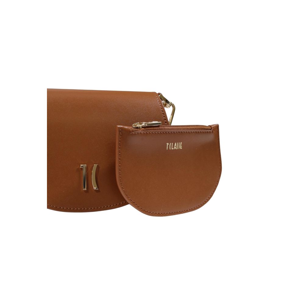 Alviero Martini Prima Classe Brown Leather Handbag