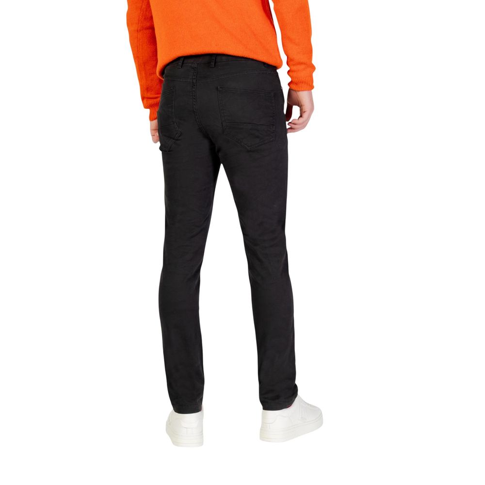 Borghese Gray Cotton Skinny Pants