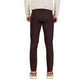 Borghese Brown Cotton Skinny Pants