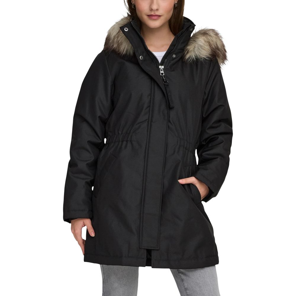 Only Black Recycled Polyester Parka