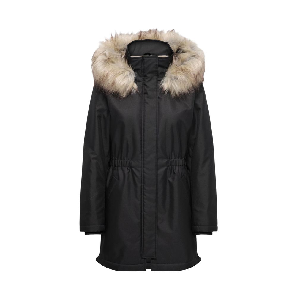 Only Black Recycled Polyester Parka