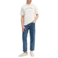Calvin Klein Jeans White Cotton T-Shirt