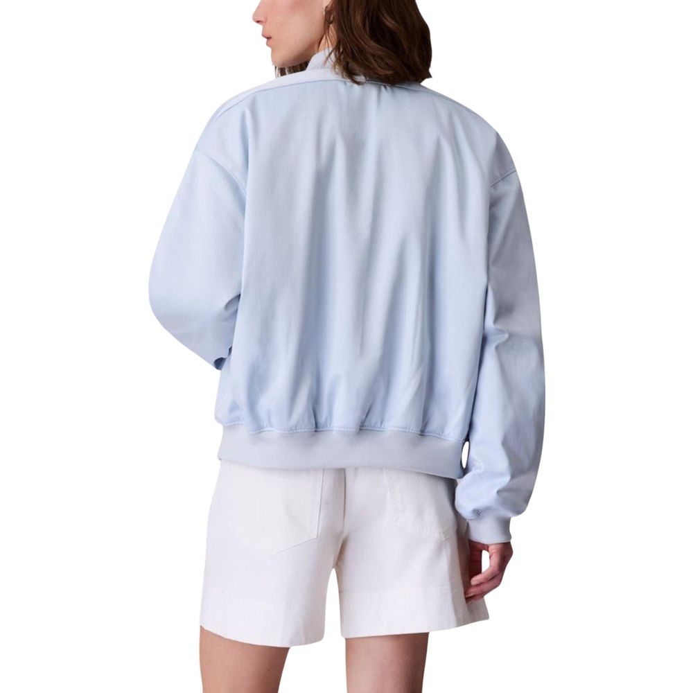 Calvin Klein Jeans Blue Recycled Polyester Bomber