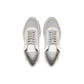 Calvin Klein Jeans Gray Suede Leather Athletic Sneakers
