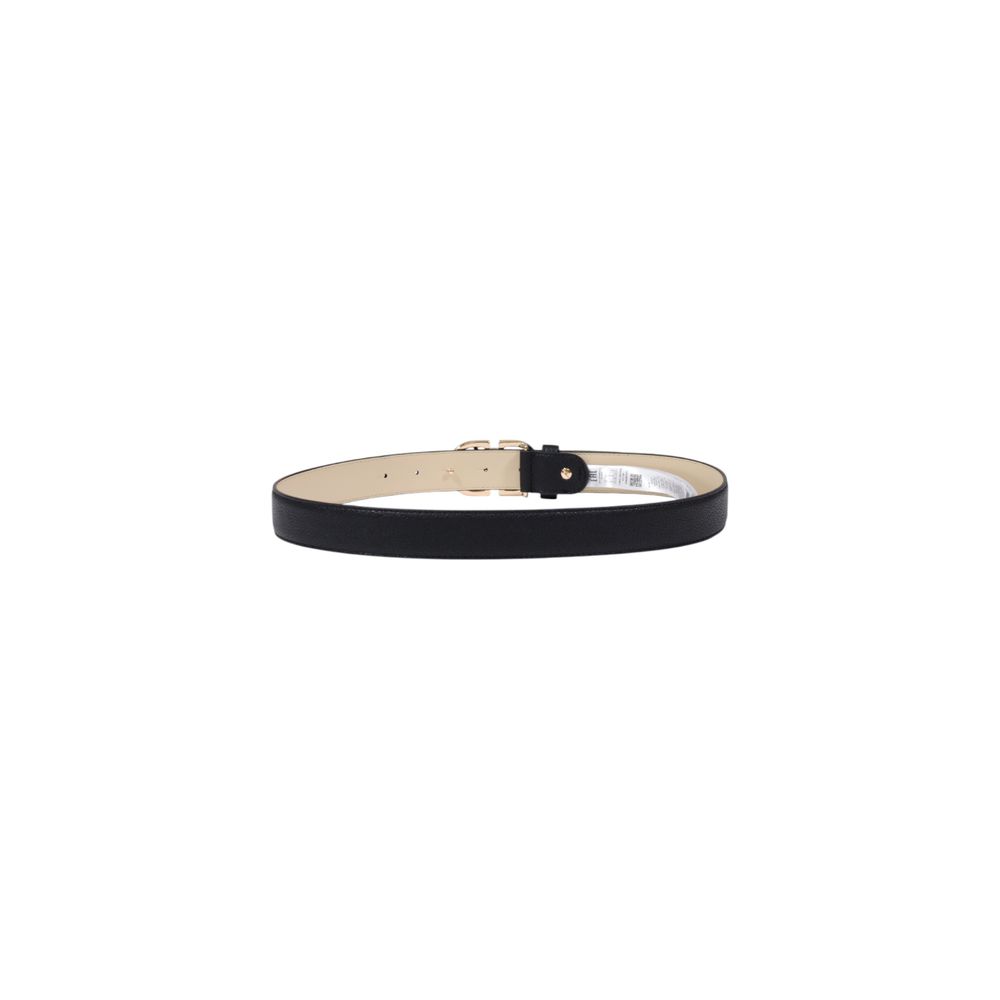 Guess Black Polyester Thin Belt