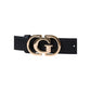 Guess Black Polyester Thin Belt