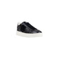 Armani Exchange Black Polyester Low Top Sneakers