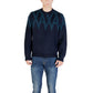 Armani Exchange Black Marabou Sweatshirt