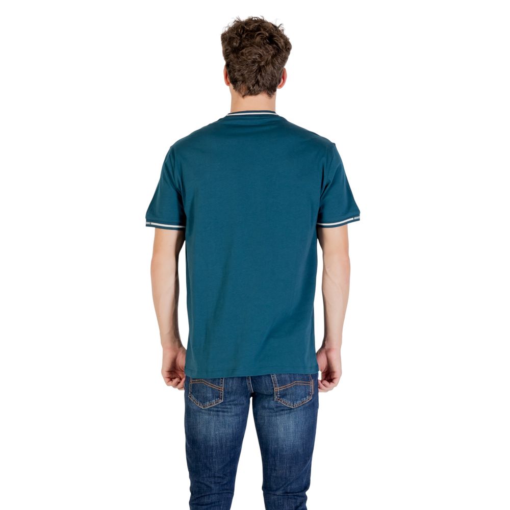 Armani Exchange Black Cotton T-Shirt