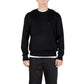Armani Exchange Black Viscose Sweatshirt