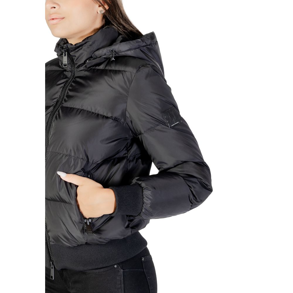 Armani Exchange Black Polyamide Shell Jacket
