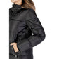 Armani Exchange Black Polyamide Coat