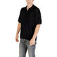 Only & Sons Black Cotton Polo Shirt