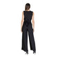 Rinascimento Black Polyester Jumpsuit