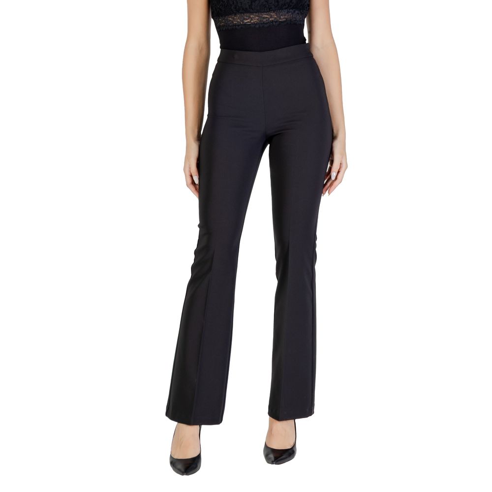 Rinascimento Black Polyester Dress Pants