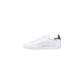 EA7 Emporio Armani White Leather Low Top Sneakers