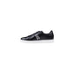 EA7 Emporio Armani Black And White Leather Sneakers