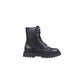 Alviero Martini Prima Classe Black Polyethylene Lace-Up Boots