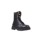 Alviero Martini Prima Classe Black Polyethylene Lace-Up Boots