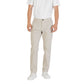 Hugo Boss Beige Polyester Casual Pants