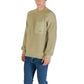 Hugo Boss Green Cotton Sweatshirt