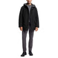 Hugo Boss Black Polyester Full-Length Jacket