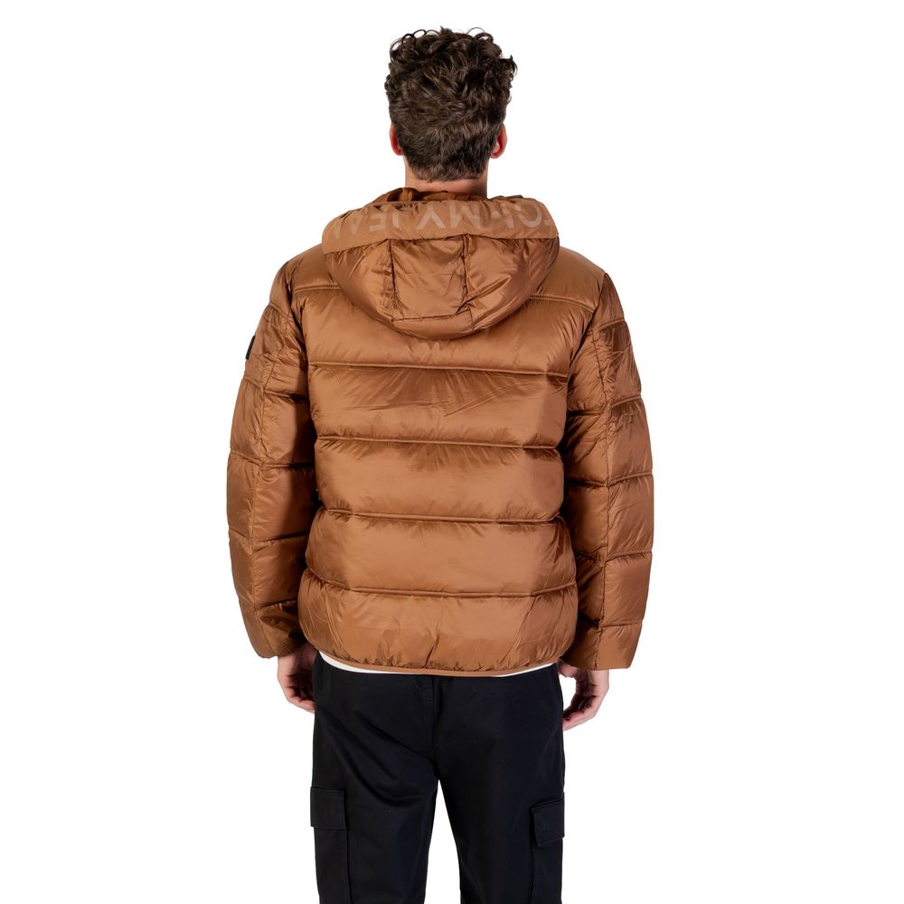 Tommy Hilfiger Jeans Brown Polyamide Coat