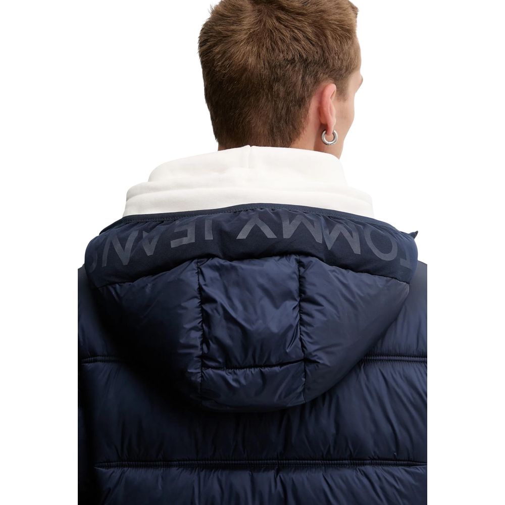 Tommy Hilfiger Jeans Blue Polyamide Full-Length Jacket