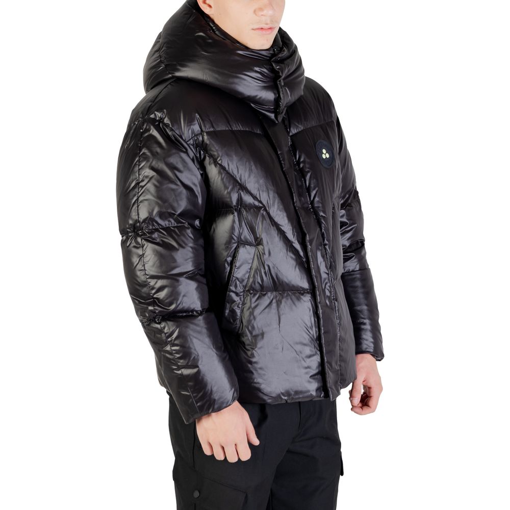 Peuterey Black Polyamide Jackets And Coat