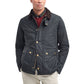 Barbour Gray Cotton Shell Jacket