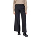 Jacqueline De Yong Black Polyester Flared Pants